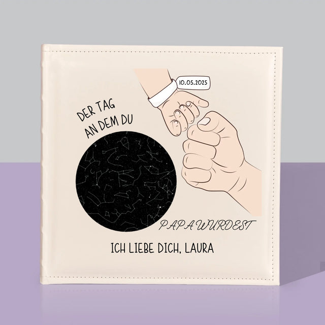 Sternkarte: Der Tag An Dem Du Papa Wurdest - Fotoalbum