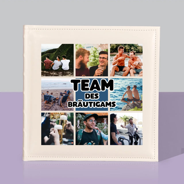 Fotocollage: Team Des Bräutigams - Fotoalbum