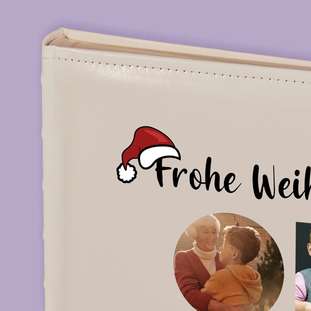 Buchstaben-Collage: Frohe Weihnachten Oma - Fotoalbum