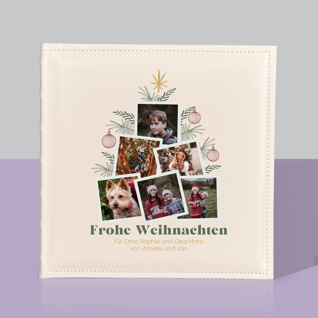 Fotocollage: Weihnachtsbaum - Fotoalbum