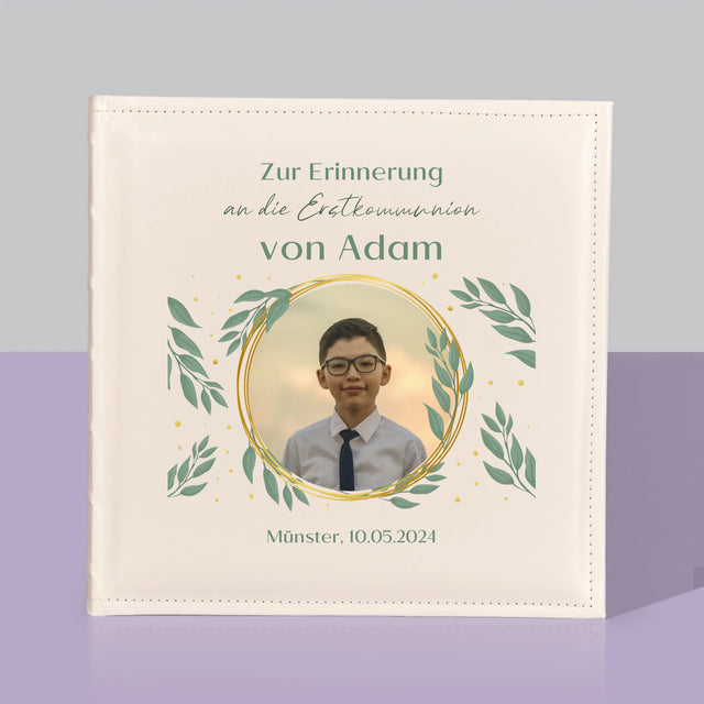 Foto Und Unterschrift: Zur Erstkommunion - Fotoalbum