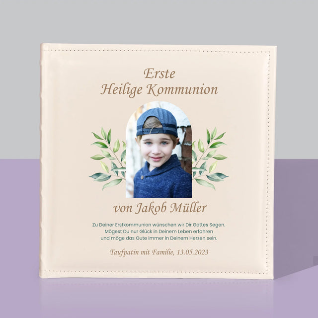 Foto Und Unterschrift: Erste Heilige Kommunion Glückwünsche - Fotoalbum