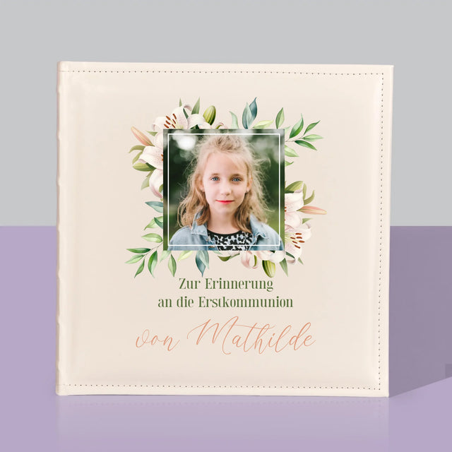 Foto Und Unterschrift: Zur Erinnerung An Die Erstkommunion - Fotoalbum