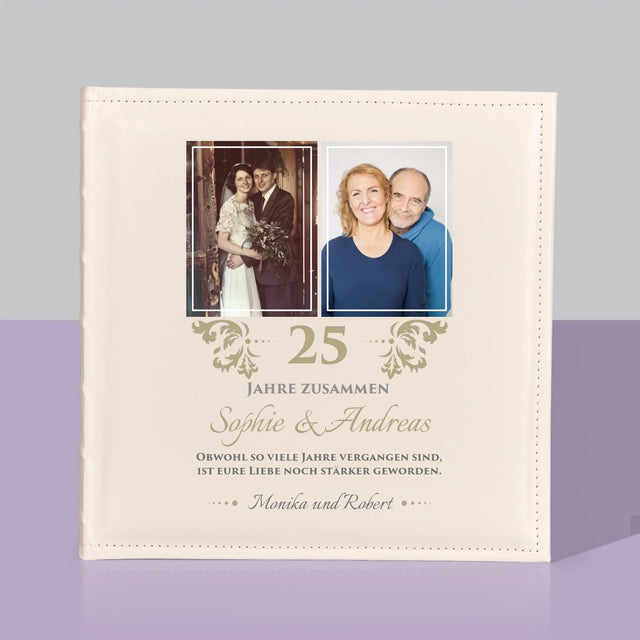 Fotocollage: 25 Jahre Zusammen - Fotoalbum