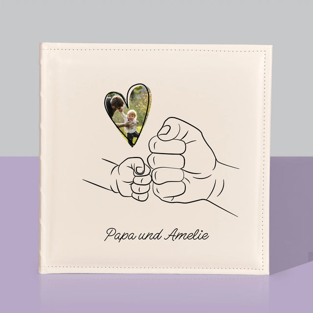 Foto Und Unterschrift: Papa Baby Hand - Fotoalbum