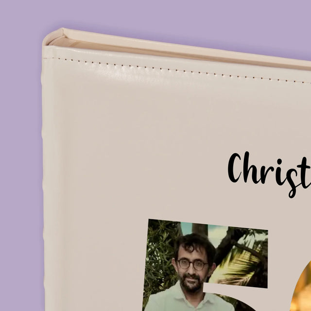 Buchstaben-Collage: 50. Geburtstag - Fotoalbum