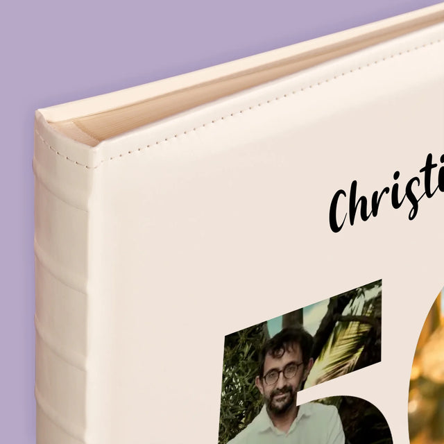 Buchstaben-Collage: 50. Geburtstag - Fotoalbum