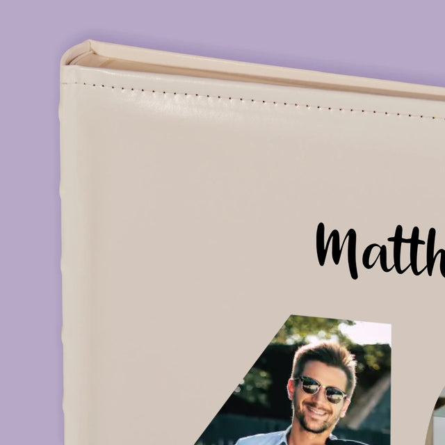 Buchstaben-Collage: 40. Geburtstag - Fotoalbum