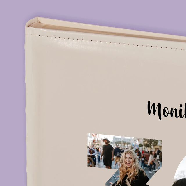 Buchstaben-Collage: 30. Geburtstag - Fotoalbum