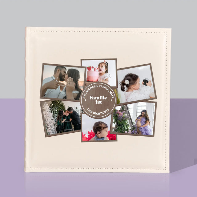 Fotocollage: Familie Ist Das Wichtigste - Fotoalbum