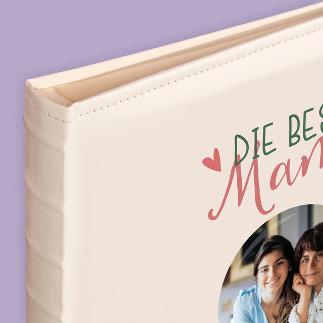 Foto Und Unterschrift: Beste Mama Welt - Fotoalbum