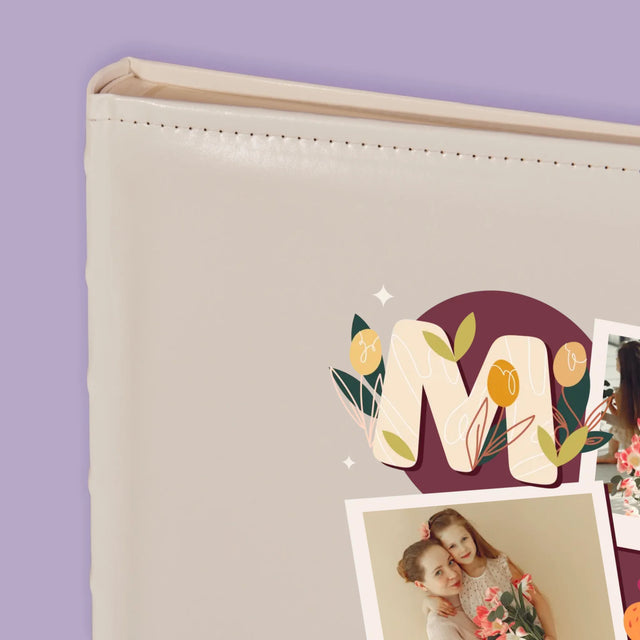 Fotocollage: Buchstaben Mama - Fotoalbum