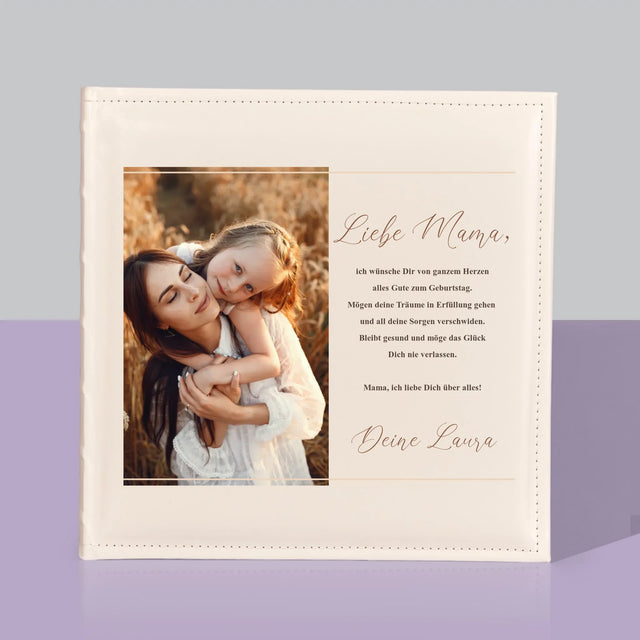 Foto Und Unterschrift: Liebe Mama - Fotoalbum