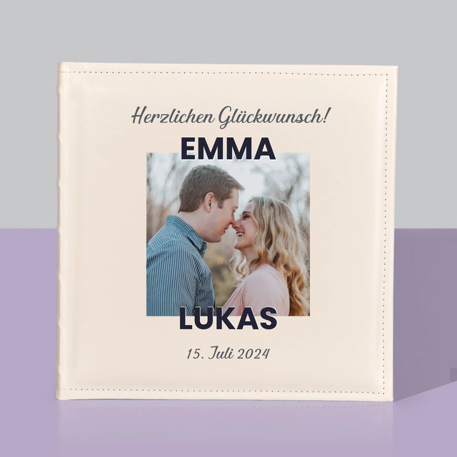 Foto Und Unterschrift: Glückwünsche Zur Hochzeit - Fotoalbum