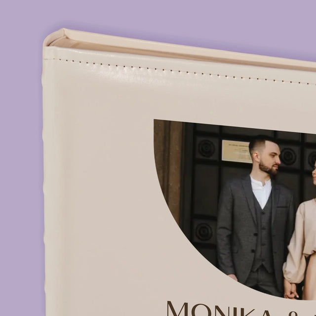 Fotocollage: Hochzeitsdatum - Fotoalbum