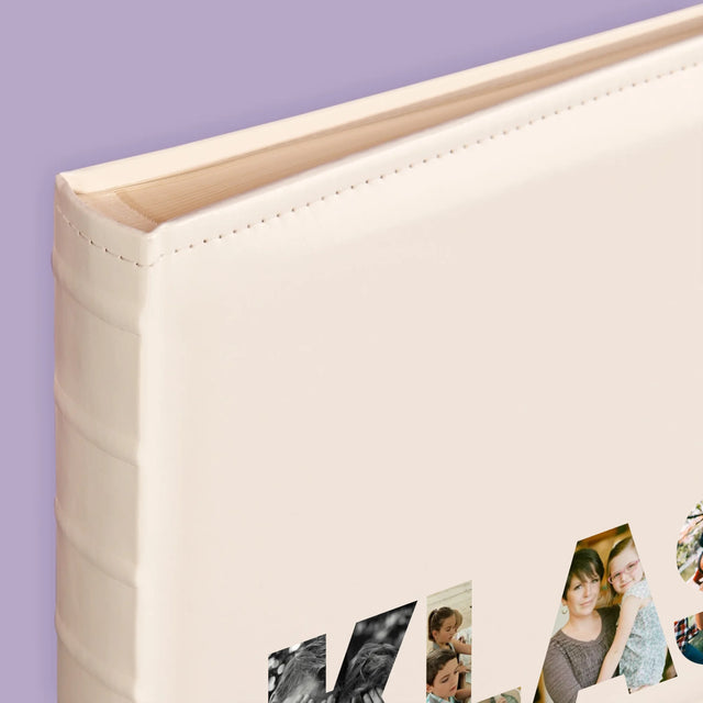 Buchstaben-Collage: Klasse - Fotoalbum