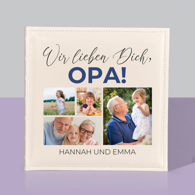 Fotocollage: Wir Lieben Dich, Opa! - Fotoalbum