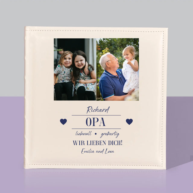 Fotocollage: Geliebter Opa - Fotoalbum