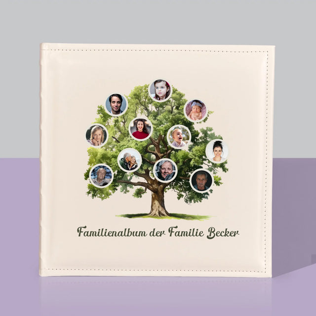 Fotocollage: Familienalbum - Fotoalbum
