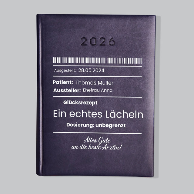Name Und Unterschrift: Glücksrezept  - Buchkalender