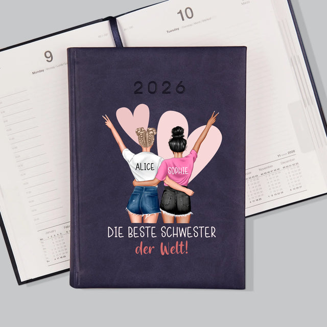 Avatar Creator: Beste Schwester Der Welt - Buchkalender