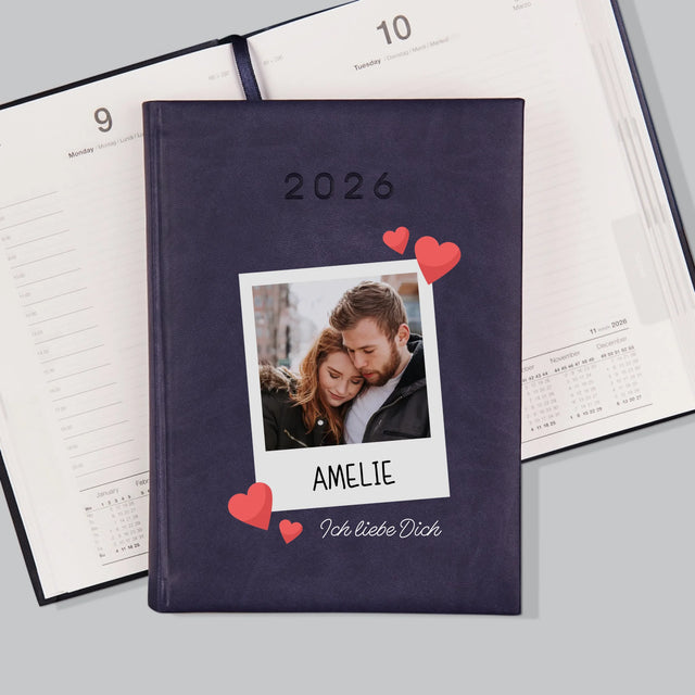 Foto Und Unterschrift: Ich Liebe Dich - Buchkalender