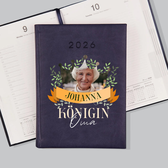 Foto Und Unterschrift: Königin Oma - Buchkalender