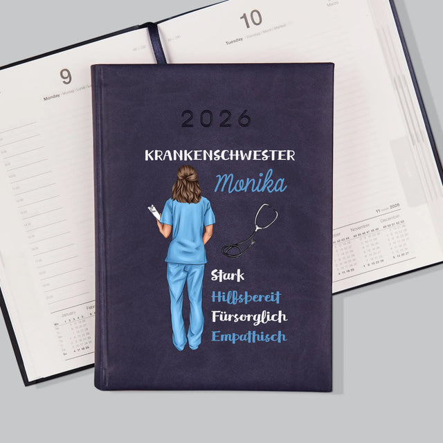 Avatar Creator: Krankenschwester Eigenschaften - Buchkalender