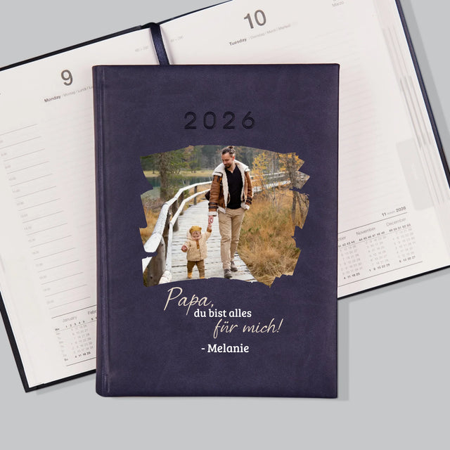 Foto Und Unterschrift: Glückwunschkarte Für Papa - Buchkalender
