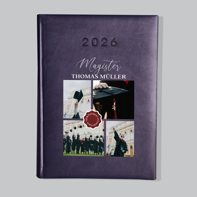 Fotocollage: Magister - Buchkalender
