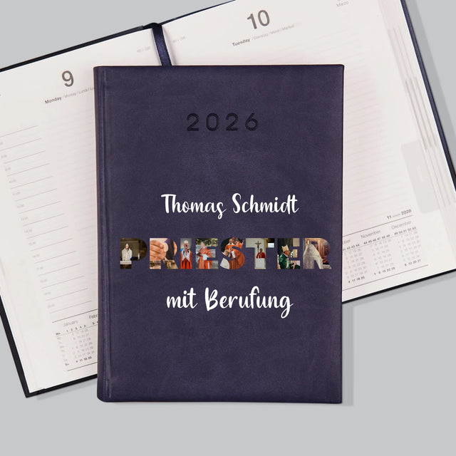 Buchstaben-Collage: Priester Aus Berufung - Buchkalender