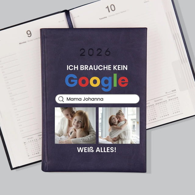 Fotocollage: Ich Brauche Kein Google - Buchkalender