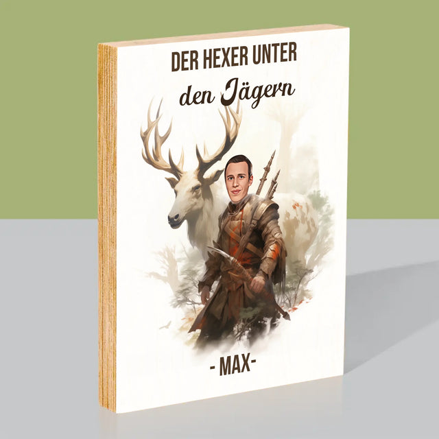 Ihr Avatar: Der Hexer Unter Den Jägern - Druck Auf Holz