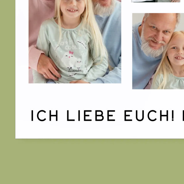 Fotocollage: Oma Und Opa - Wandkalender