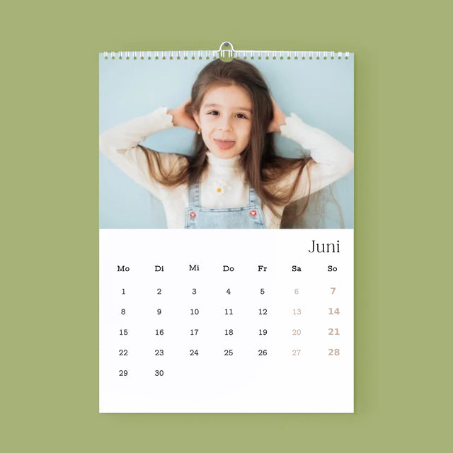 Form-Collage: Weihnachtsbaum Weihnachten - Wandkalender