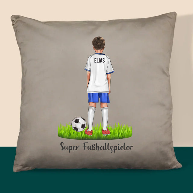 Avatar Creator: Kleiner Fußballspieler - Kissen