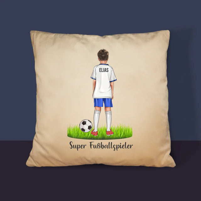 Avatar Creator: Kleiner Fußballspieler - Kissen