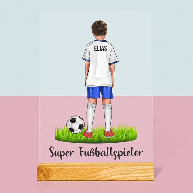 Avatar Creator: Kleiner Fußballspieler - Druck Auf Acrylglas
