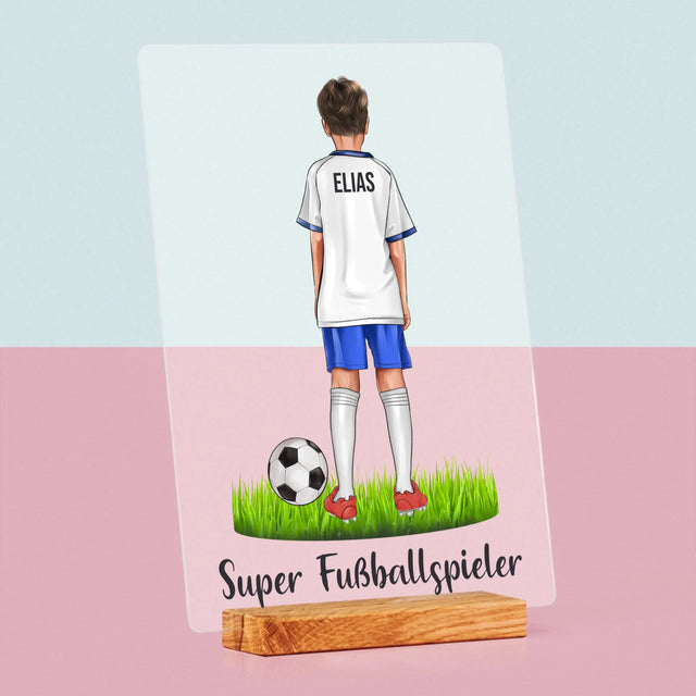 Avatar Creator: Kleiner Fußballspieler - Druck Auf Acrylglas