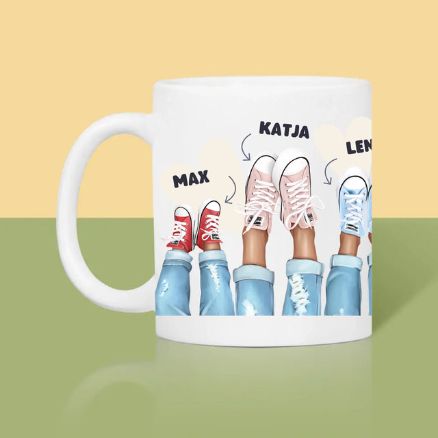 Avatar Creator: Familie Sneakers - Tasse