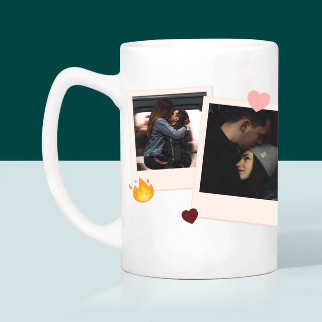 Fotocollage: Ich Liebe Dich, Wie Du Bist - Tasse