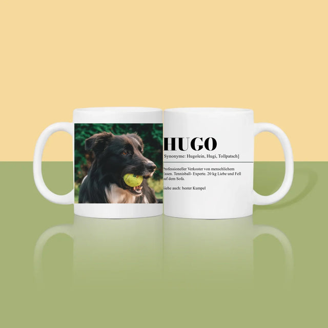 Foto Und Unterschrift: Haustier Definition - Tasse