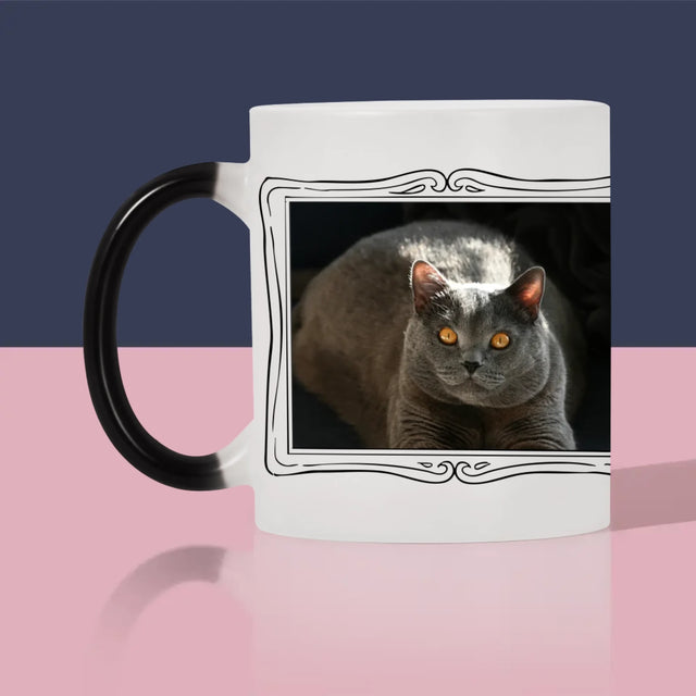 Fotocollage: Fotowand Mit Haustier - Tasse