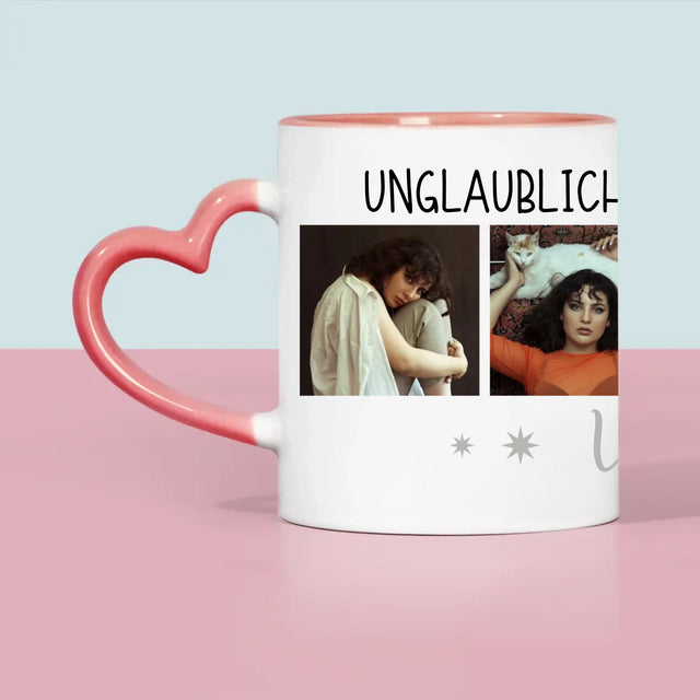 Fotocollage: Unglaubliche Vierzigjährige - Tasse