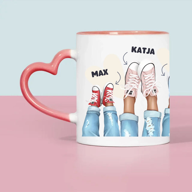 Avatar Creator: Familie Sneakers - Tasse