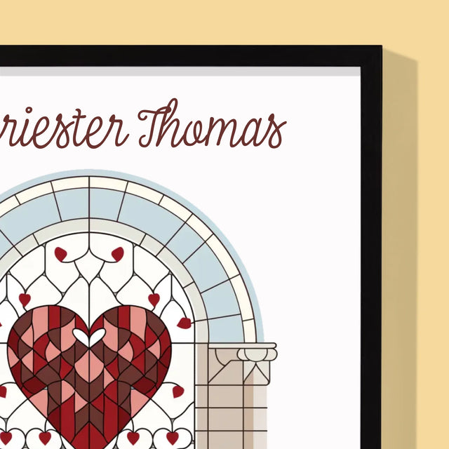 Name Und Unterschrift: Danke Für Jedes Gebet
 - Druck Mit Rahmen 30X40