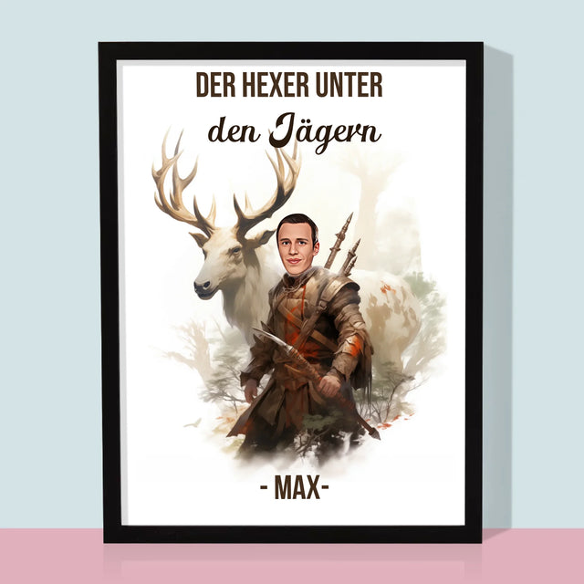 Ihr Avatar: Der Hexer Unter Den Jägern - Druck Mit Rahmen 30X40