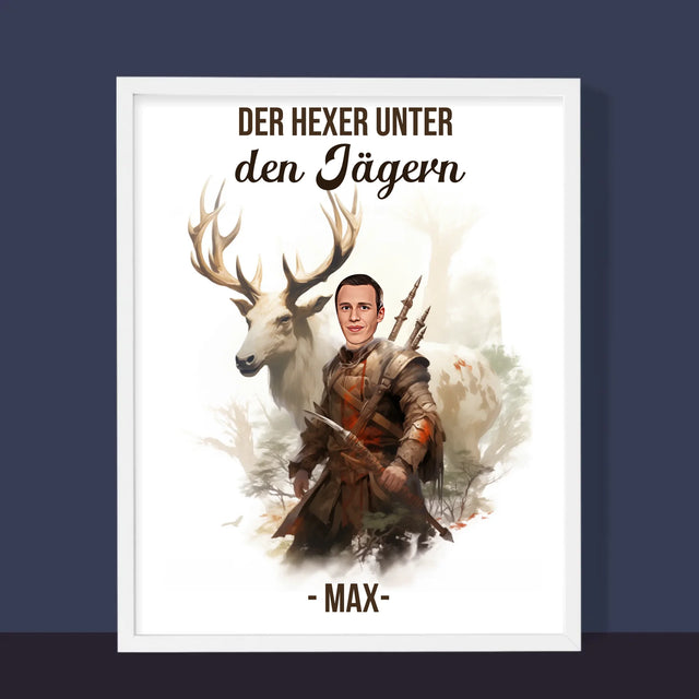 Ihr Avatar: Der Hexer Unter Den Jägern - Druck Mit Rahmen 30X40