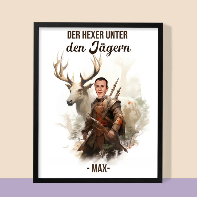 Ihr Avatar: Der Hexer Unter Den Jägern - Druck Mit Rahmen 30X40