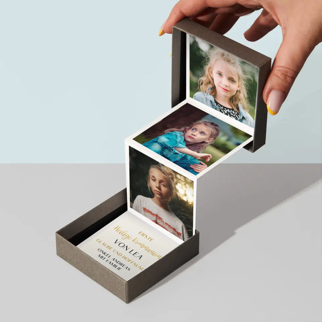 Fotocollage: Erstkommunion Kreuz - Fotobox